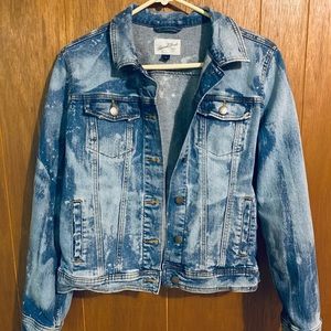 Acid Washed Denim Jacket